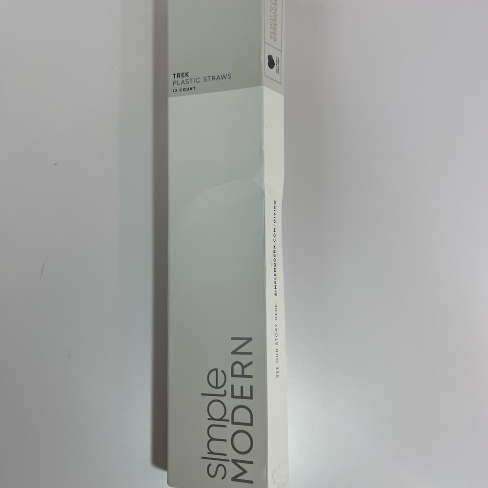 SimpleModern Trek Replacement Straw New Open Box 9 Count Good For 32-40oz